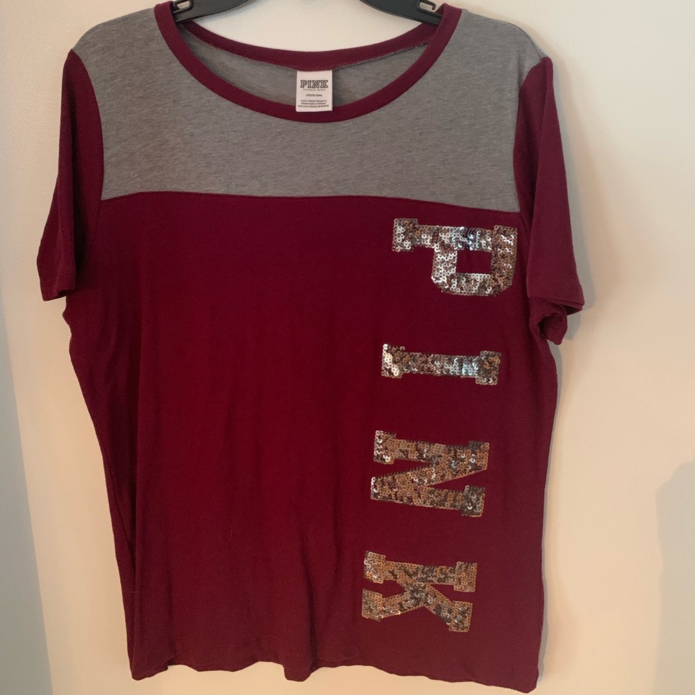 VS PINK BLING SHIRT, Large